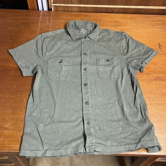 J. Crew Other - Jcrew Short-sleeve camp-collar garment-dyed Harbor shirt Item AU688